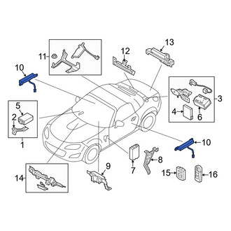 Mazda OE - Keyless Entry Antenna