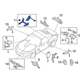 Mazda OE - Keyless Entry Antenna