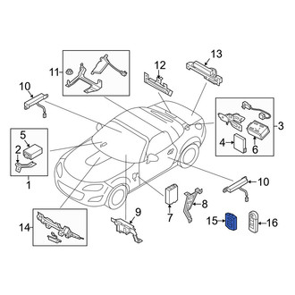 Mazda OE - Keyless Entry Transmitter