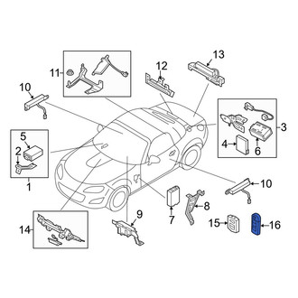 Mazda OE - Keyless Entry Transmitter