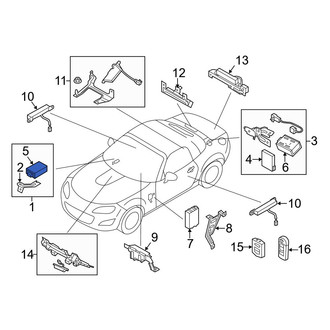 Mazda OE - Front Keyless Entry Receiver