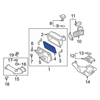 Mazda OE - Engine Air Filter