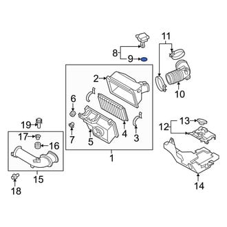 Mazda OE - Mass Air Flow Sensor O-Ring