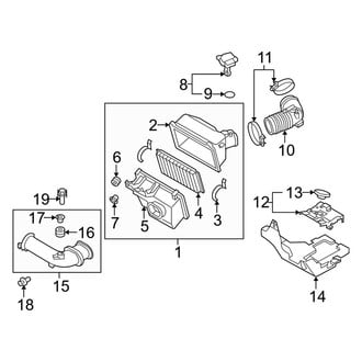 Mazda OE - Engine - Air Intake