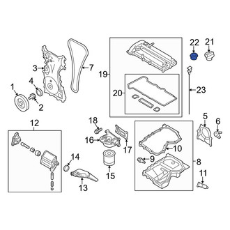 Mazda OE - Engine Valve Cover Washer Seal