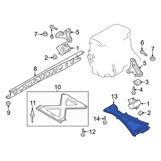 Mazda OE - Transmission Crossmember