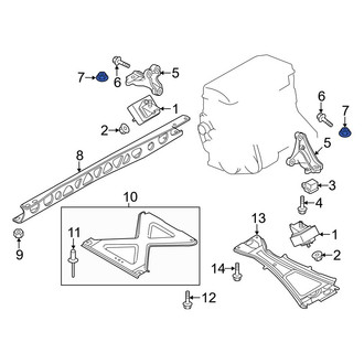Mazda OE - Lateral Arm Nut