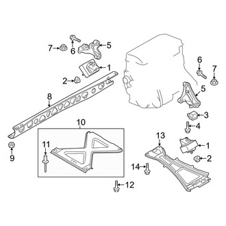 Mazda OE - Engine & Transmission Mounting