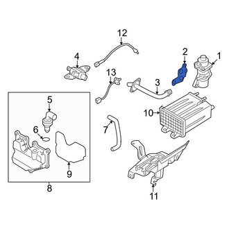 Mazda OE - Exhaust Gas Recirculation (EGR) Valve Gasket