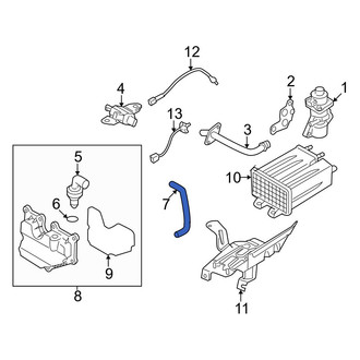 Mazda OE - PCV Valve Hose