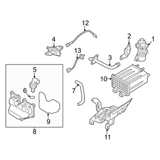Mazda OE - Emission System - Emission Components