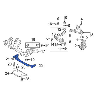 Mazda OE - Front Suspension Subframe Crossmember