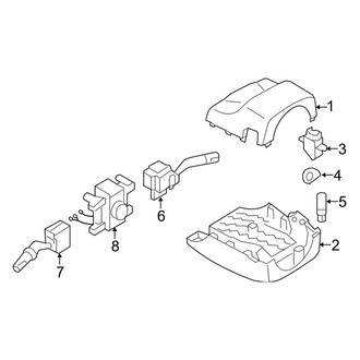 Mazda OE - Steering Column - Shroud, Switches & Levers