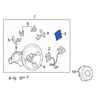 Mazda OE - Left Steering Wheel Back Cover