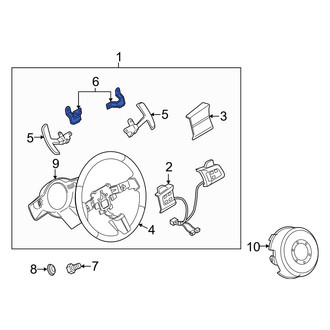 Mazda OE - Left Steering Wheel Back Cover