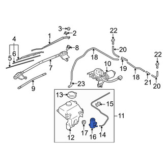 Mazda Miata MX-5 Windshield Washer Pumps — CARID