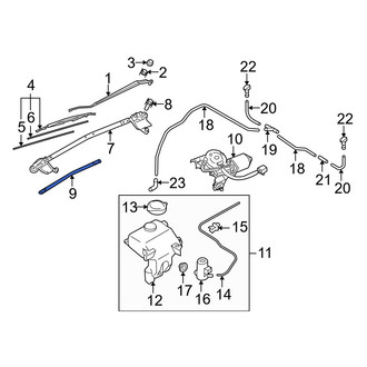 Mazda OE - Wiper Linkage