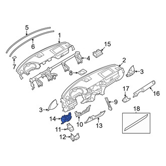 Mazda OE - Instrument Panel Bezel