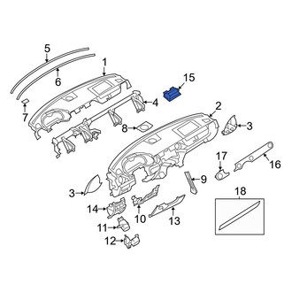 Mazda OE - Instrument Panel Air Bag