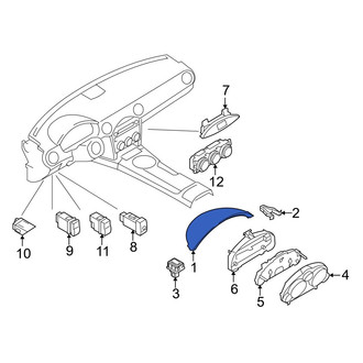Mazda OE - Instrument Cluster Visor