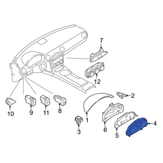 Mazda OE - Instrument Panel Lens