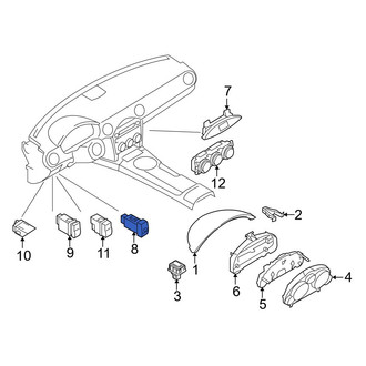 Mazda OE - Passenger Air Bag Disable Switch