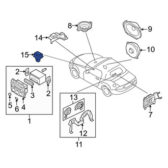 Mazda OE - Navigation Microphone