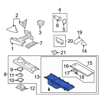 Mazda OE - Console Cup Holder