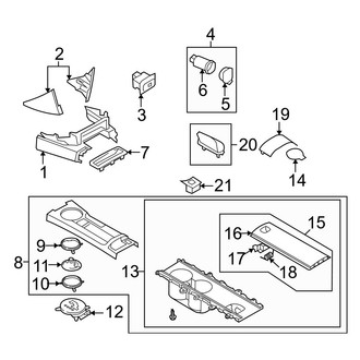 Mazda OE - Center Console