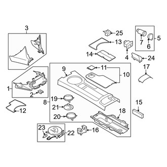 Mazda OE - Center Console