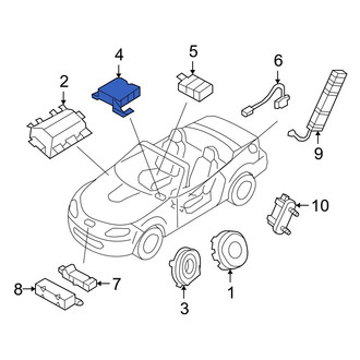 Mazda OE - Air Bag Control Module