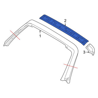 Mazda OE - Front Windshield Frame Reinforcement