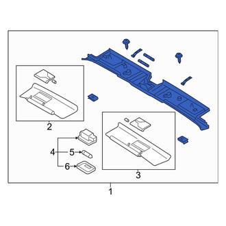 Mazda OE - Convertible Top Mounting Plate