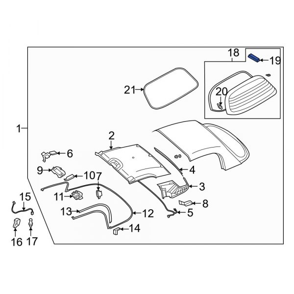 Back Glass Clip