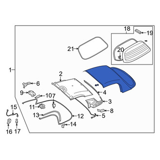 Mazda OE - Convertible Top Assembly