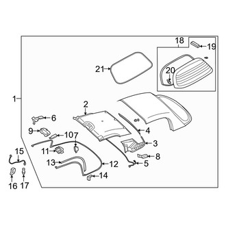 Mazda OE - Removable Top - Glass
