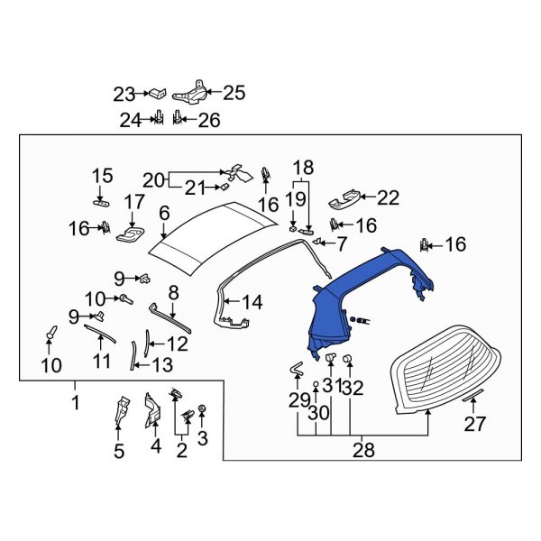 Convertible Top Assembly