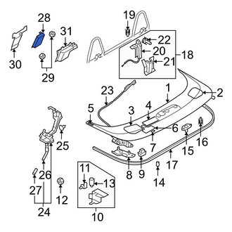 Mazda OE - Convertible Top Control Unit