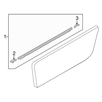 Mazda OE - Door - Exterior Trim