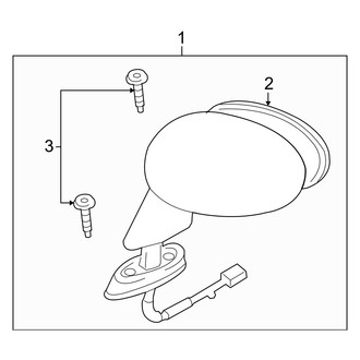 Mazda OE - Door - Outside Mirrors
