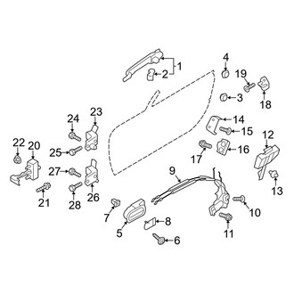 Mazda OE - Door - Lock & Hardware (From 1/01/12)