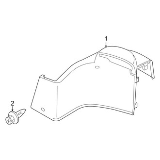 Mazda OE - Quarter Panel - Interior Trim (W/O Retractable Hard Top)