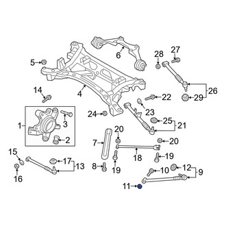 Mazda OE - Lateral Arm Nut