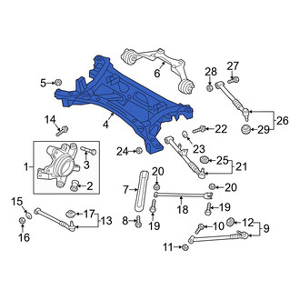 Mazda OE - Rear Suspension Subframe Crossmember