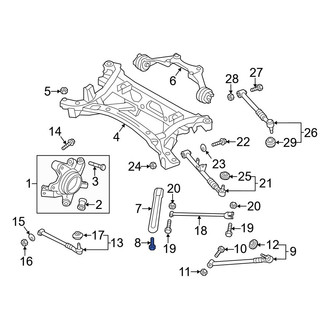 Mazda OE - Suspension Crossmember Reinforcement Bolt