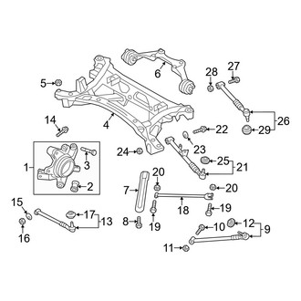 Mazda OE - Rear Suspension - Suspension Components