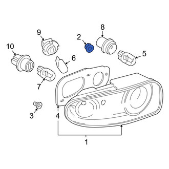 Mazda OE - Liftgate Finish Panel Nut