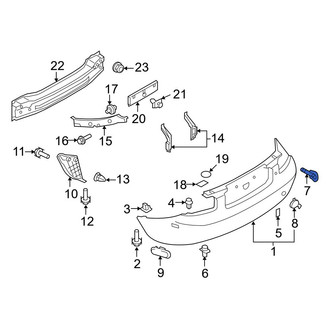 Mazda OE - Front Tow Hook