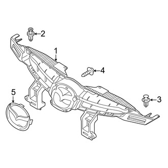 Mazda OE - Grille & Components