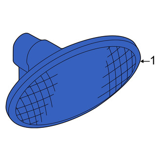 Mazda OE - Center Turn Signal Light Assembly
